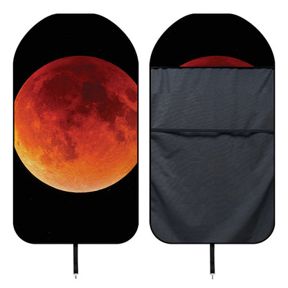 Total Lunar Eclipse Print Waterproof Car Seat Cover