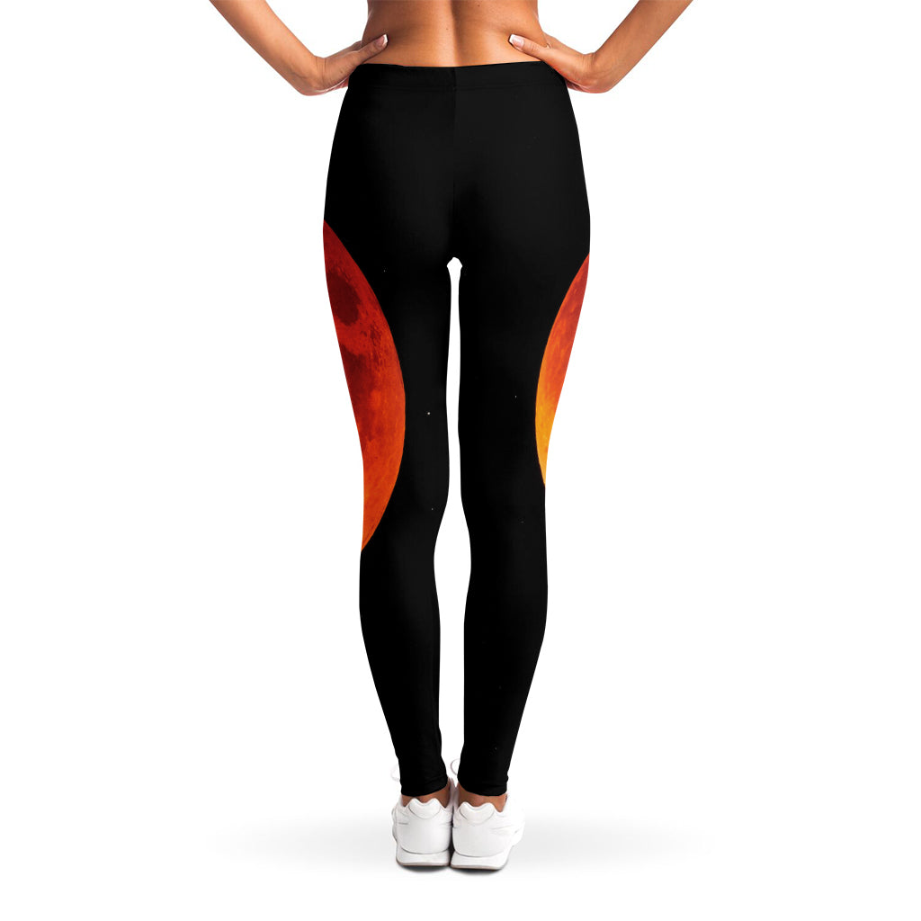 Total Lunar Eclipse Print Women's Leggings
