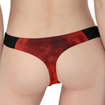 Total Lunar Eclipse Print Women's Thong