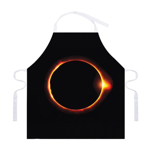 Total Solar Eclipse Print Adjustable Apron
