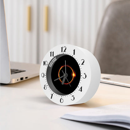 Total Solar Eclipse Print Alarm Clock