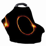 Total Solar Eclipse Print Baby Seat Cover