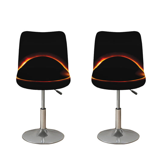 Total Solar Eclipse Print Bar Stool Covers