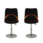 Total Solar Eclipse Print Bar Stool Covers