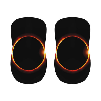 Total Solar Eclipse Print Bar Stool Covers