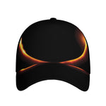 Total Solar Eclipse Print Baseball Cap