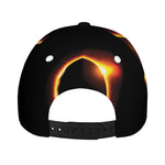 Total Solar Eclipse Print Baseball Cap