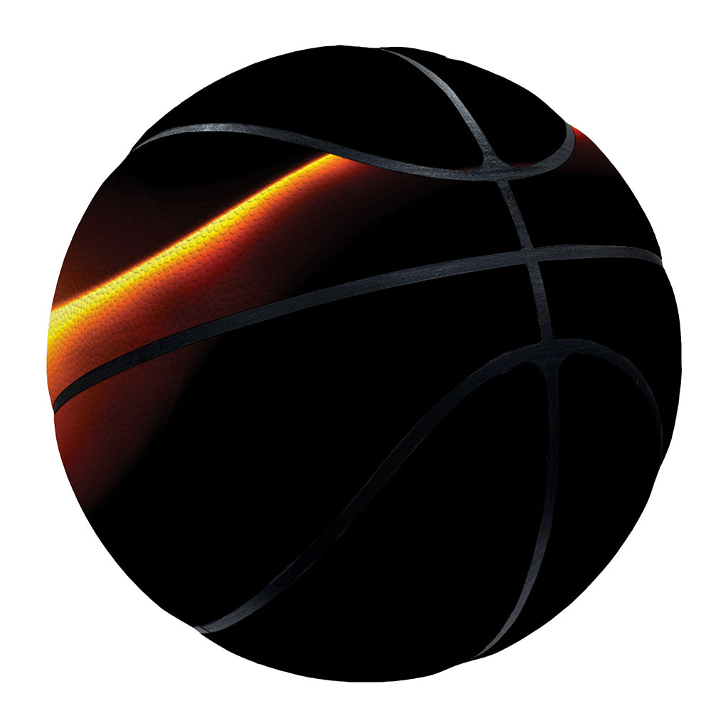 Total Solar Eclipse Print Basketball