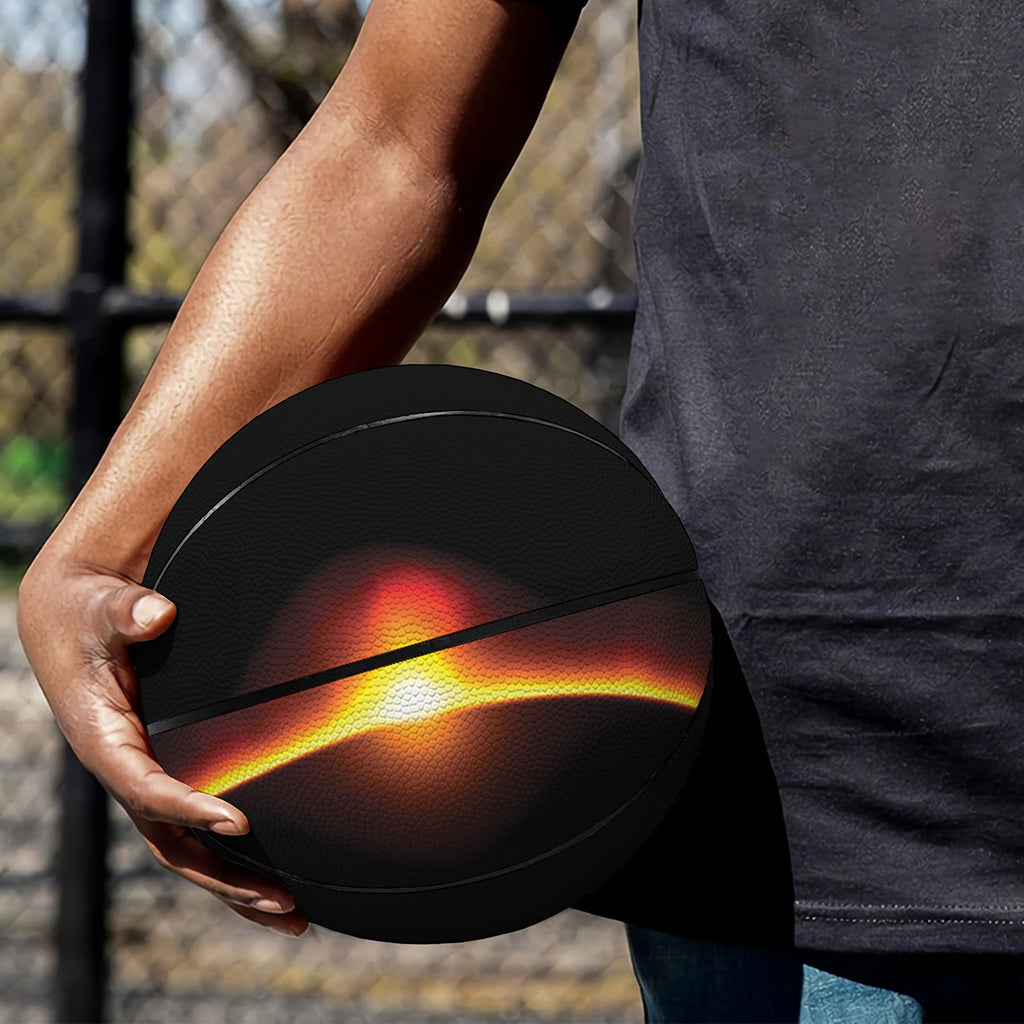 Total Solar Eclipse Print Basketball