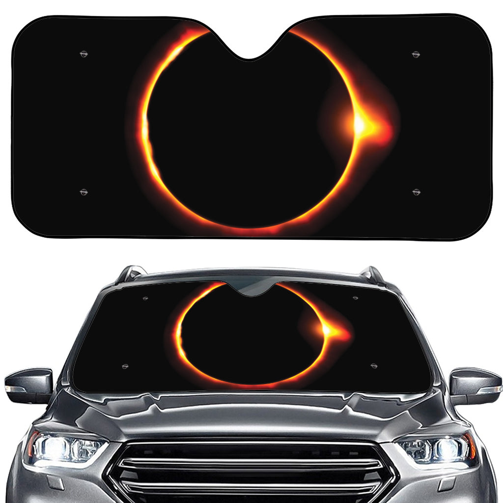 Total Solar Eclipse Print Car Windshield Sun Shade