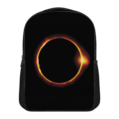 Total Solar Eclipse Print Casual Backpack