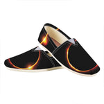 Total Solar Eclipse Print Casual Shoes