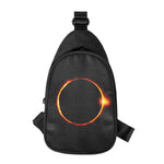 Total Solar Eclipse Print Chest Bag