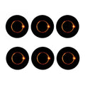 Total Solar Eclipse Print Coaster Set