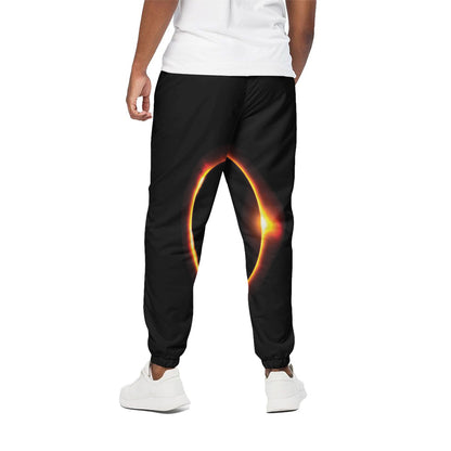 Total Solar Eclipse Print Cotton Pants