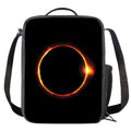 Total Solar Eclipse Print Crossbody Lunch Bag