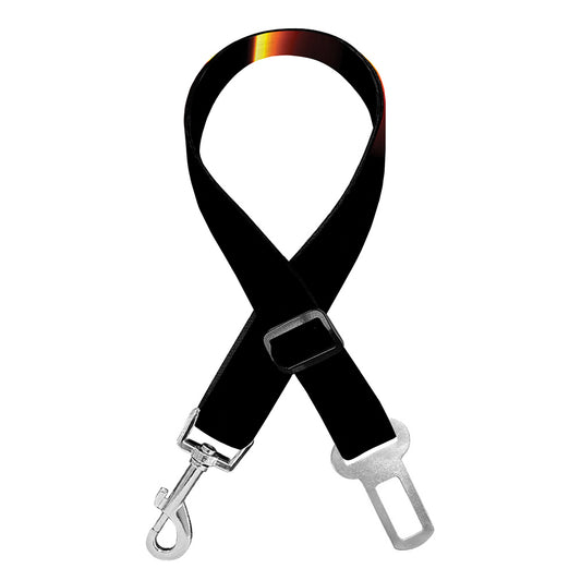 Total Solar Eclipse Print Dog Seat Belt