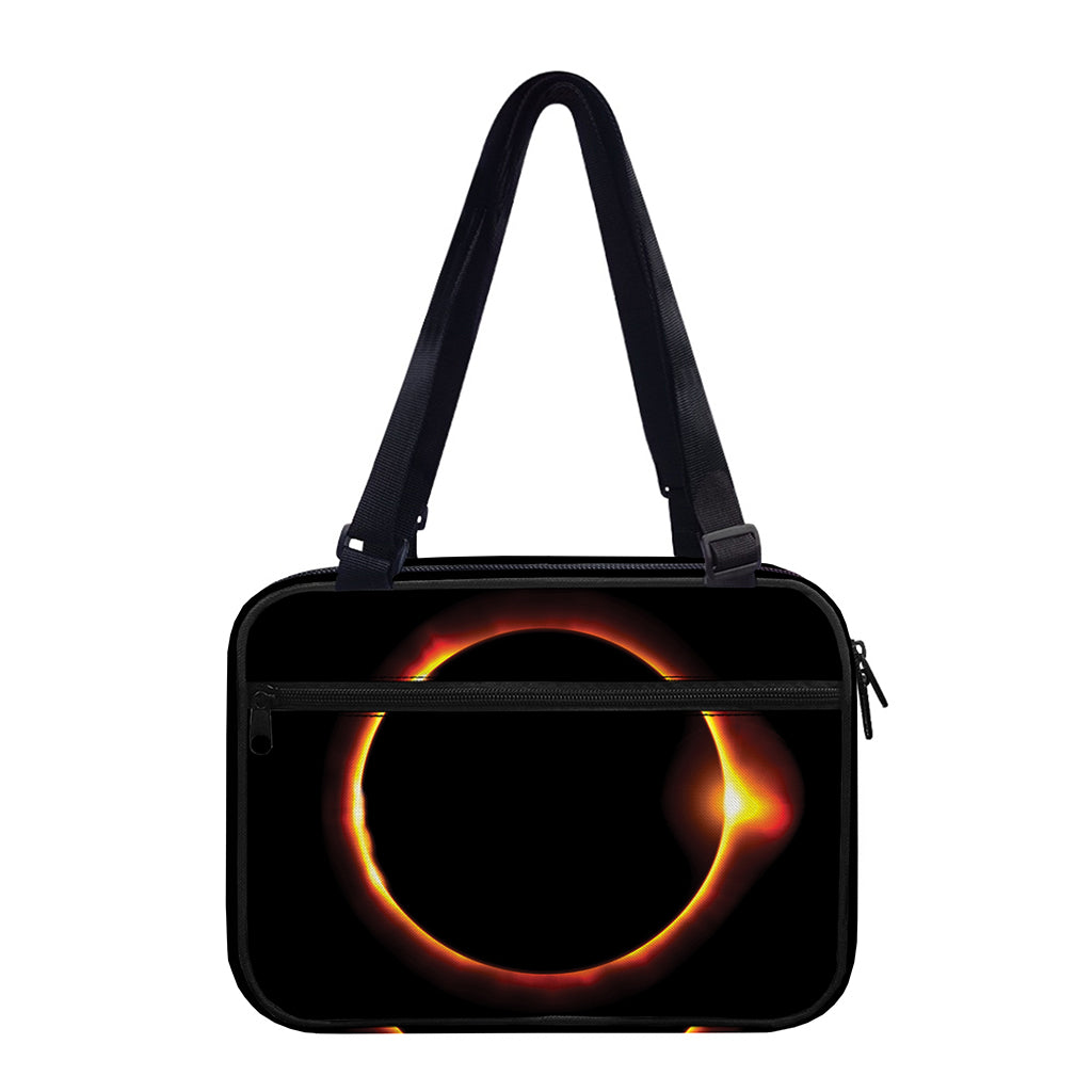 Total Solar Eclipse Print Double Strap Bible Bag