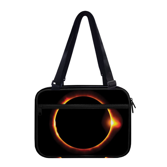 Total Solar Eclipse Print Double Strap Bible Bag