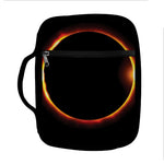 Total Solar Eclipse Print Front Pocket Bible Bag