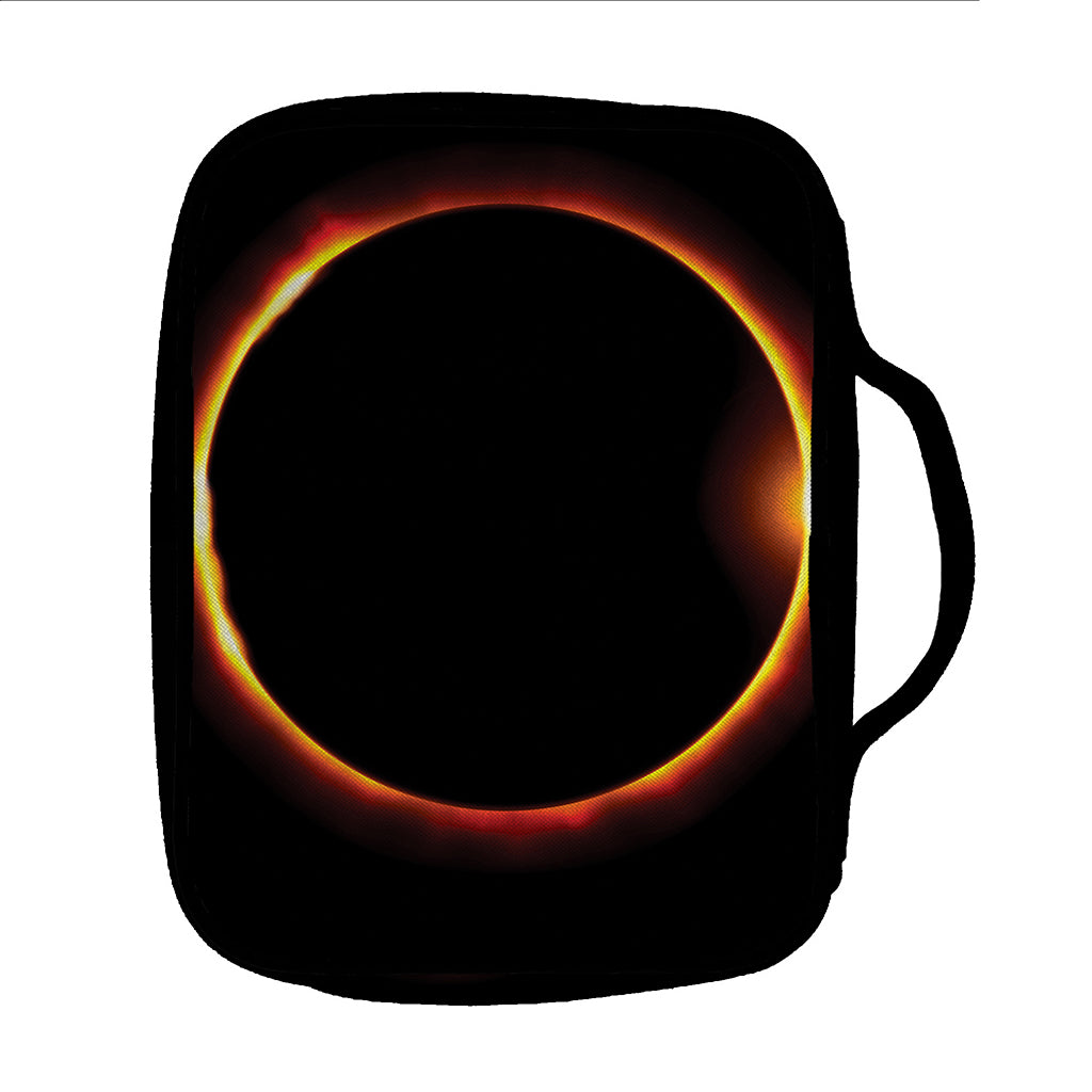 Total Solar Eclipse Print Front Pocket Bible Bag