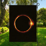 Total Solar Eclipse Print Garden Flag