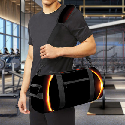 Total Solar Eclipse Print Gym Bag