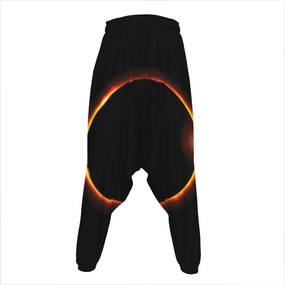 Total Solar Eclipse Print Hammer Pants