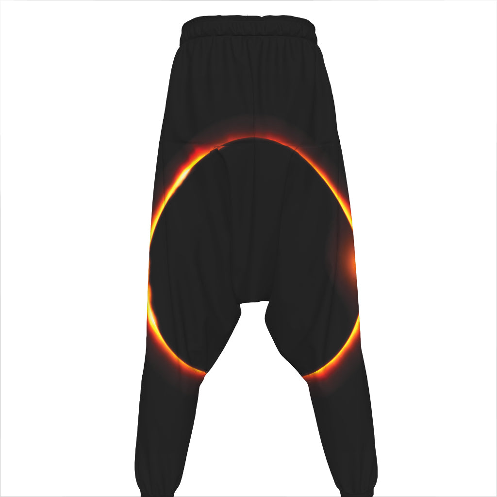 Total Solar Eclipse Print Hammer Pants
