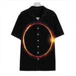 Total Solar Eclipse Print Hawaiian Shirt