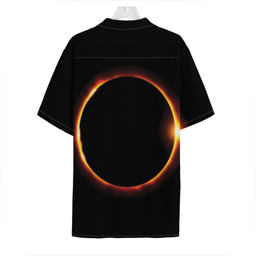 Total Solar Eclipse Print Hawaiian Shirt