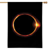 Total Solar Eclipse Print House Flag