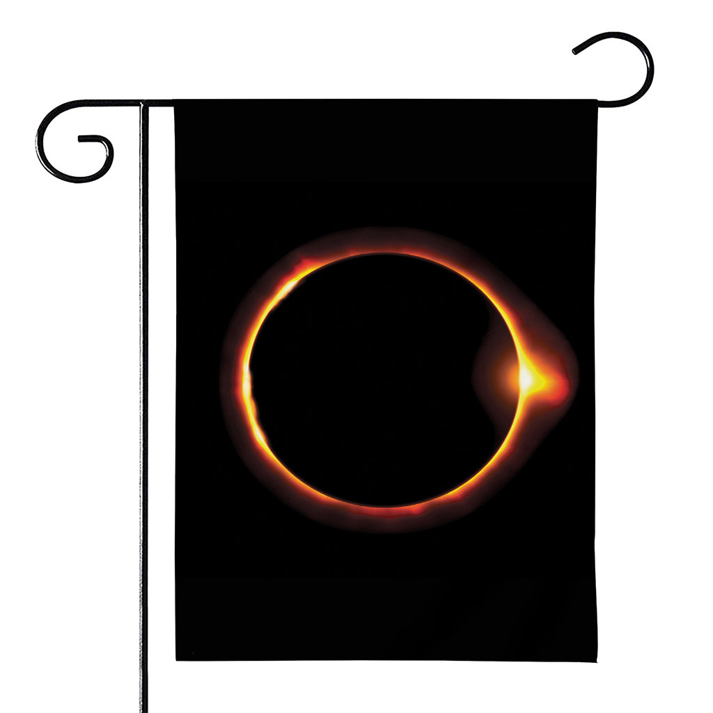 Total Solar Eclipse Print House Flag