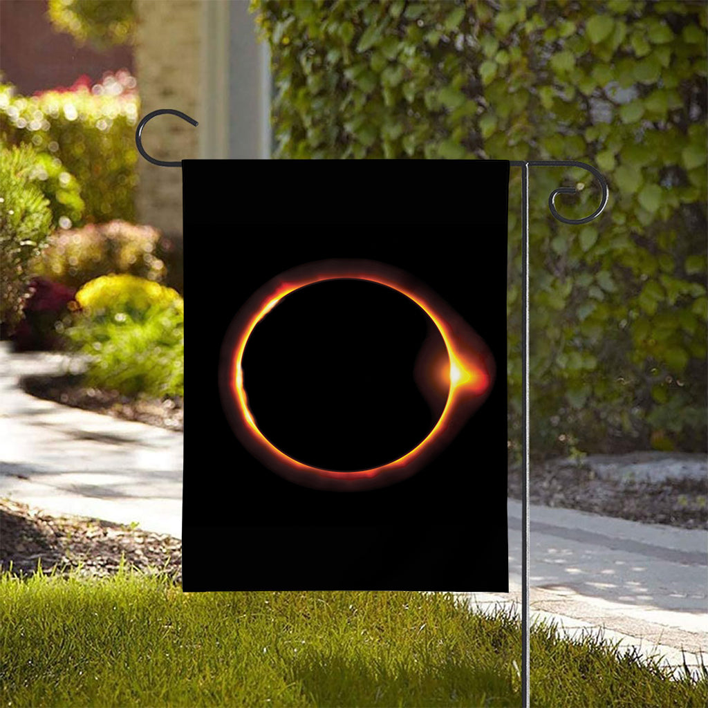 Total Solar Eclipse Print House Flag