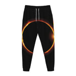 Total Solar Eclipse Print Jogger Pants