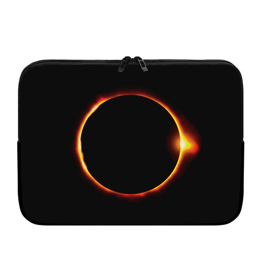 Total Solar Eclipse Print Laptop Sleeve
