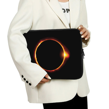 Total Solar Eclipse Print Laptop Sleeve
