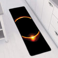 Total Solar Eclipse Print Long Kitchen Mat