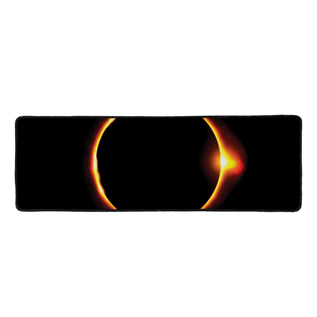 Total Solar Eclipse Print Long Kitchen Mat