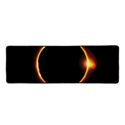 Total Solar Eclipse Print Long Kitchen Mat