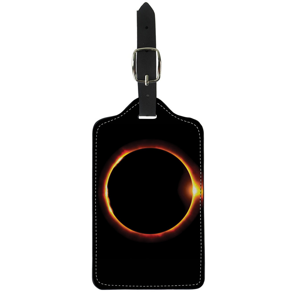 Total Solar Eclipse Print Luggage Tag