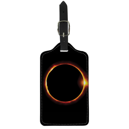 Total Solar Eclipse Print Luggage Tag