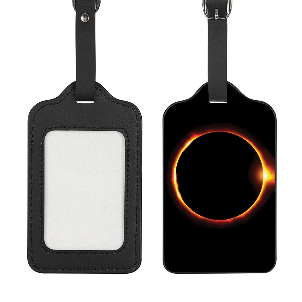 Total Solar Eclipse Print Luggage Tag