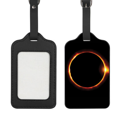 Total Solar Eclipse Print Luggage Tag