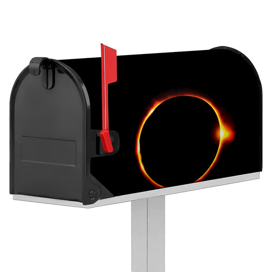 Total Solar Eclipse Print Mailbox Cover