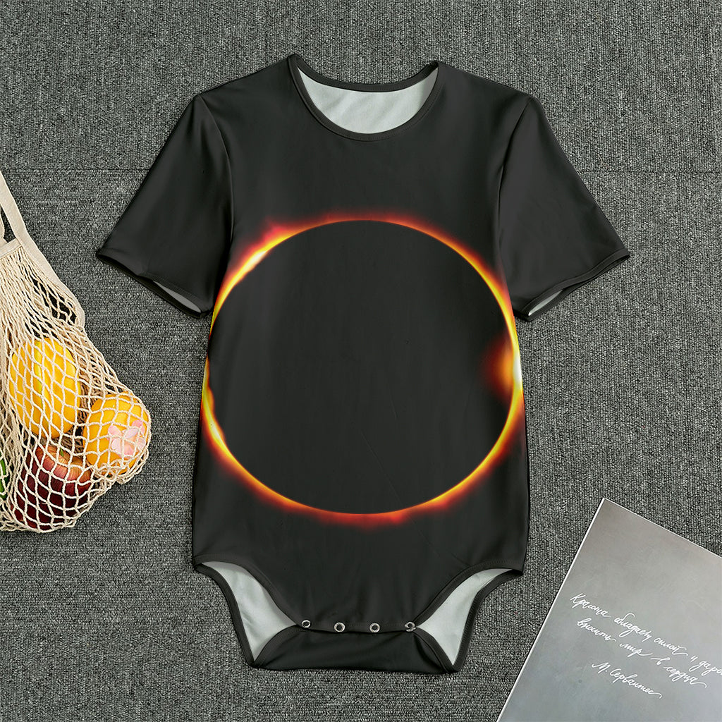 Total Solar Eclipse Print Men's Bodysuit