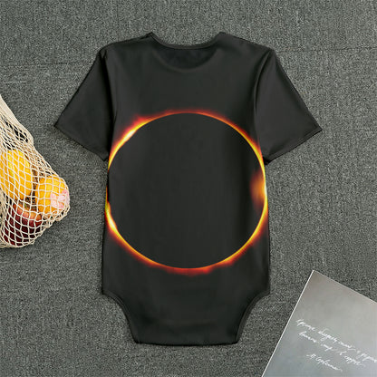 Total Solar Eclipse Print Men's Bodysuit