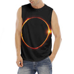 Total Solar Eclipse Print Men's Fitness Tank Top