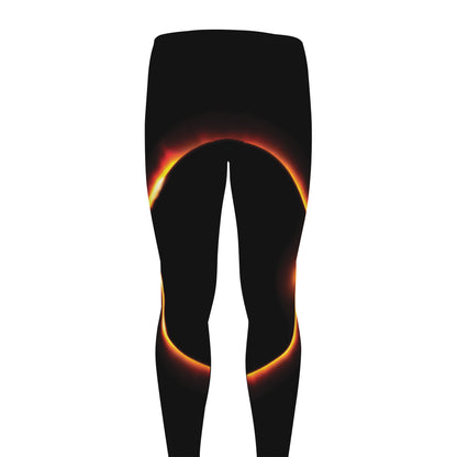 Total Solar Eclipse Print Men's leggings