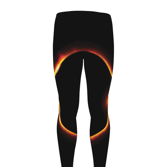 Total Solar Eclipse Print Men's leggings